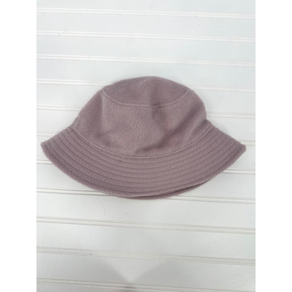 Alpine Design Brushed Bucket Hat Women OSFM Light Purple Faux Fur Winter Warm - Picture 3 of 9